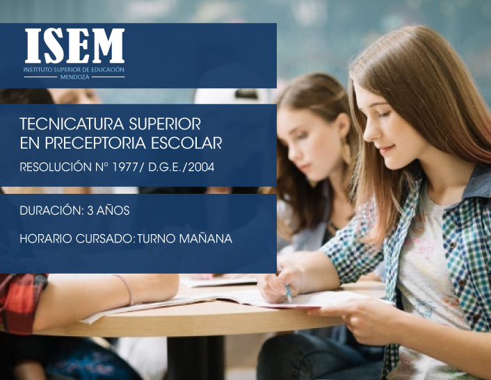 tecnicatura en preceptoria